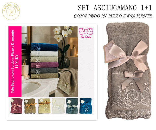 ASCIUGAMANO 1+1 LUXURY