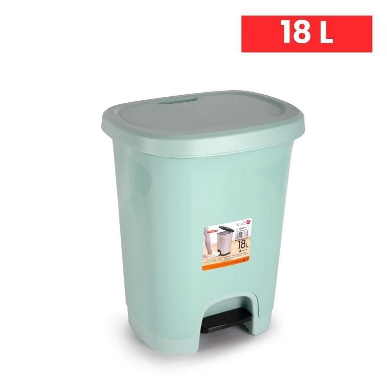 PATTUMIERA PEDALE 18LT PLASTICA 33X28X40.5CM