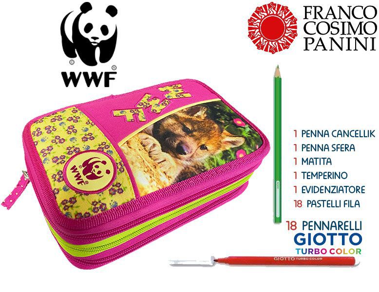 Astuccio – ASTUCCIO 3ZIP WWF GIRL 53185