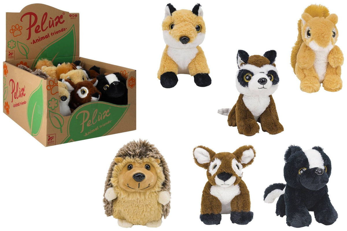 Peluche – PELUX ANIMALI DEL BOSCO 18CM 83433