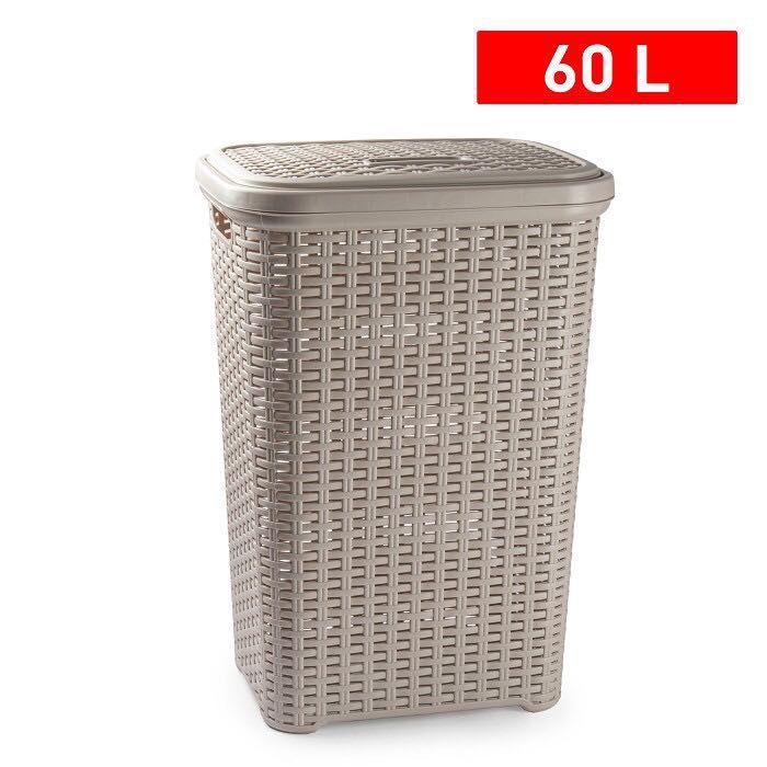PORTABIANCHERIA RATTAN 43X35.5X62CM 11775T0