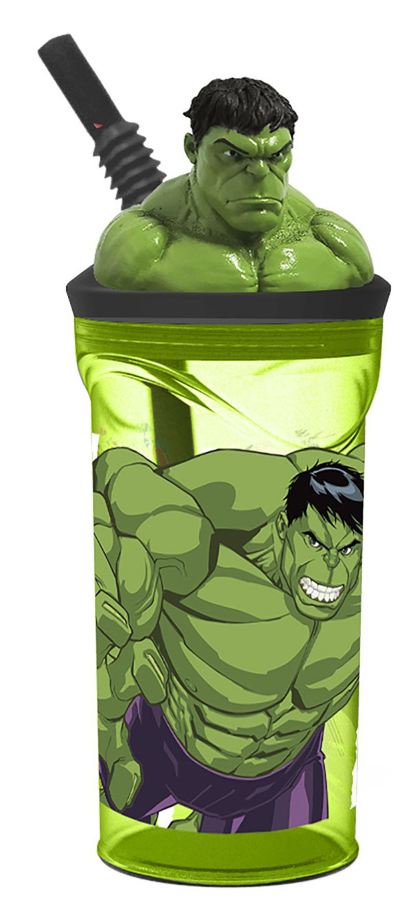 Tazza, bicchiere o borraccia – BICCHIERE C CANNUCCIA HULK ST5777