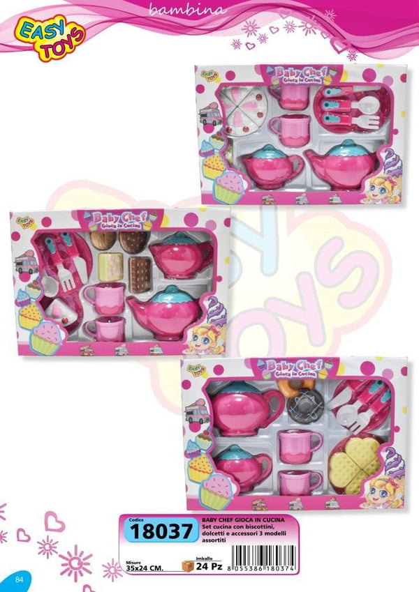Cucina o negozio giocattolo – SET BABY CHEF GIOCA IN CUCINA EA18037