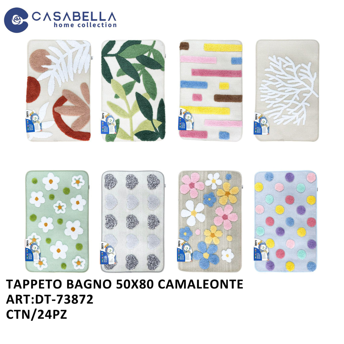 Tappeto Bagno 50X80 Camaleonte