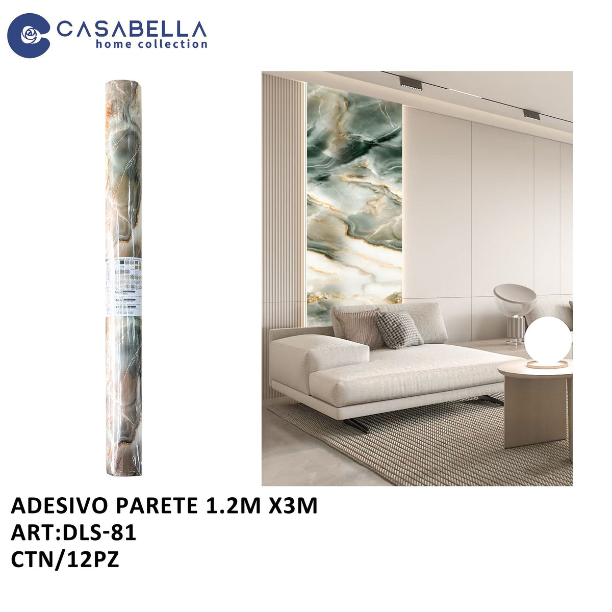 Adesivo Parete 1.2X3M