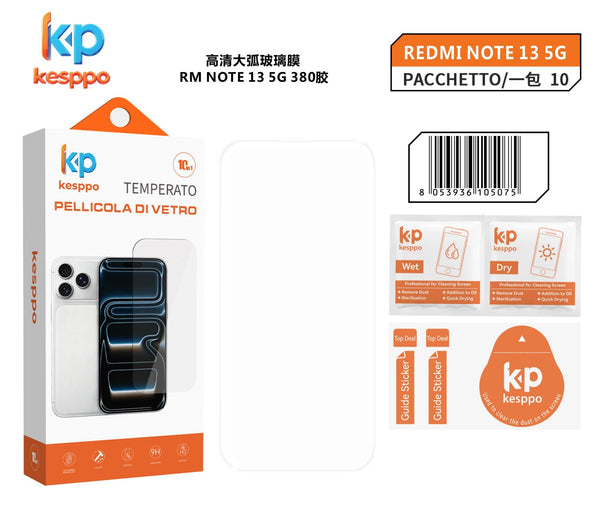 Pellicola protettiva per Redmi NOTE 13 5G – in vetro temperato