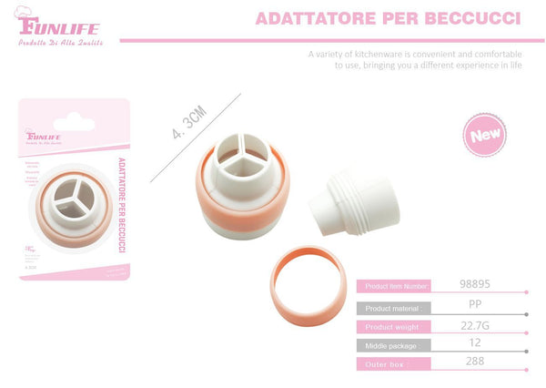 Adattatore per beccucci da pasticceria, modello B