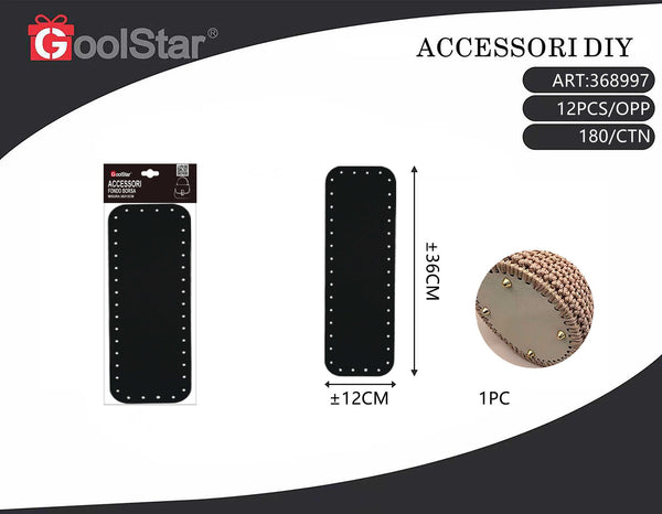 Fondo per borsa GoolStar 36 × 12 cm, dieci colori
