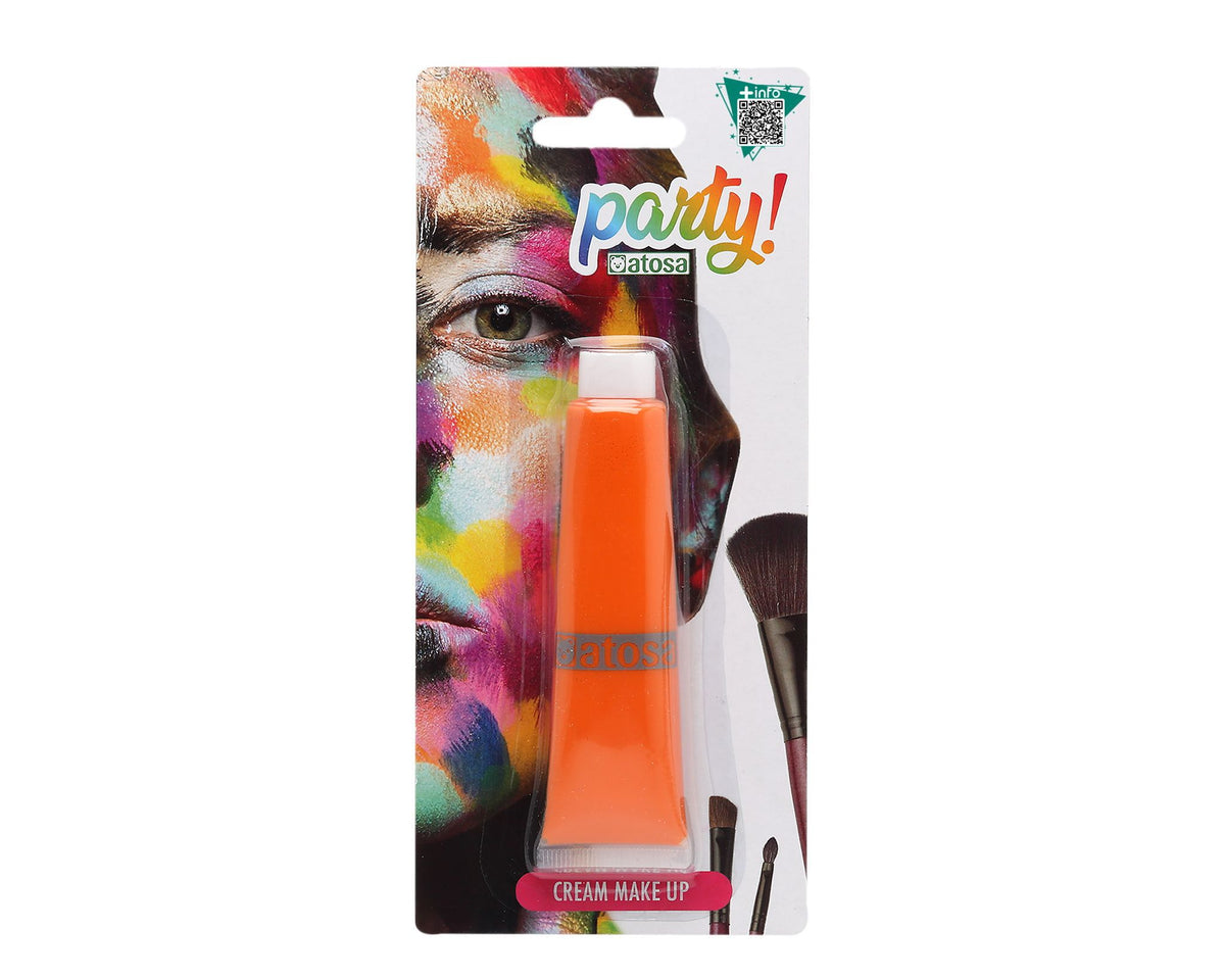 Trucco in crema arancione per feste, 30 g