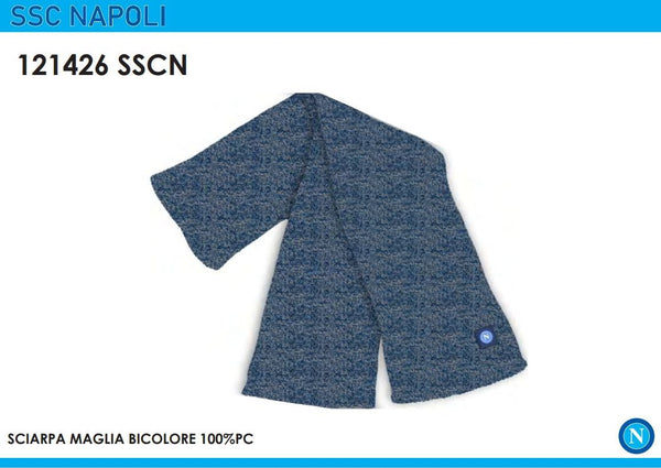 Sciarpa – SCIARPA A MAGLIA BICOLORE SSCNAPOLI 121426SSCN