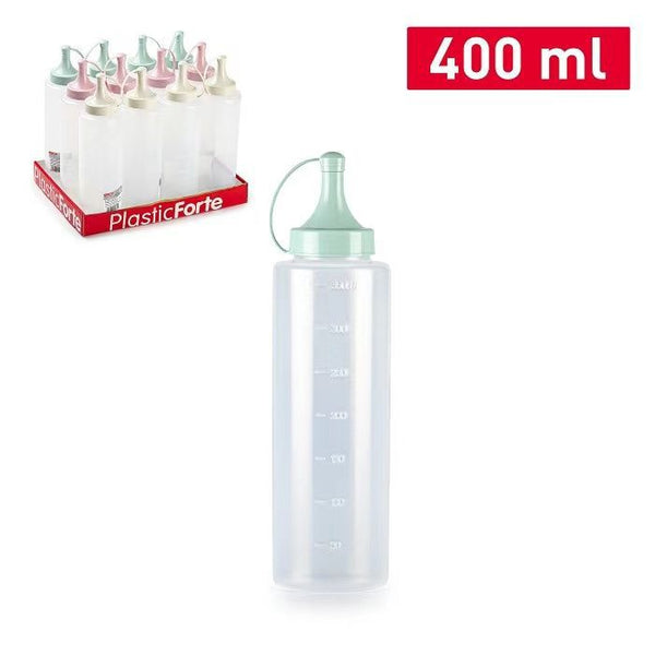 BOTTIGLIA PER SALSA 400ML 6X6X21CM