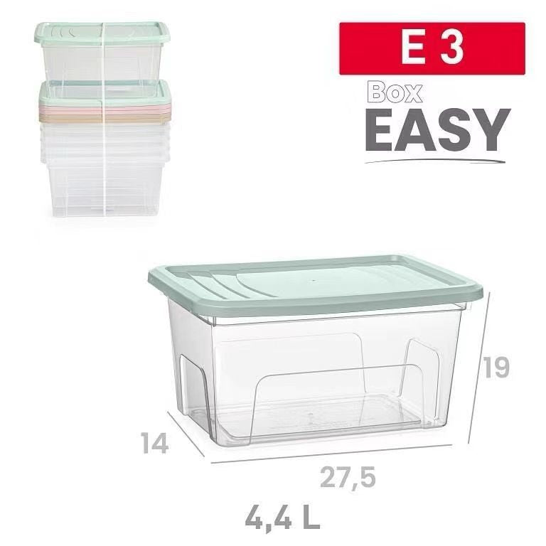 SCATOLA EASY 4.4L E3 PLASTICA 19X27.5X14CM