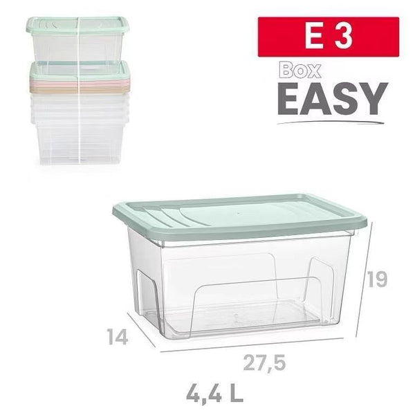 SCATOLA EASY 4.4L E3 PLASTICA 19X27.5X14CM