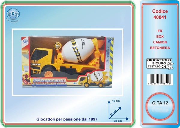 Veicolo giocattolo – BOX CAMION BETONIERA LIP40841