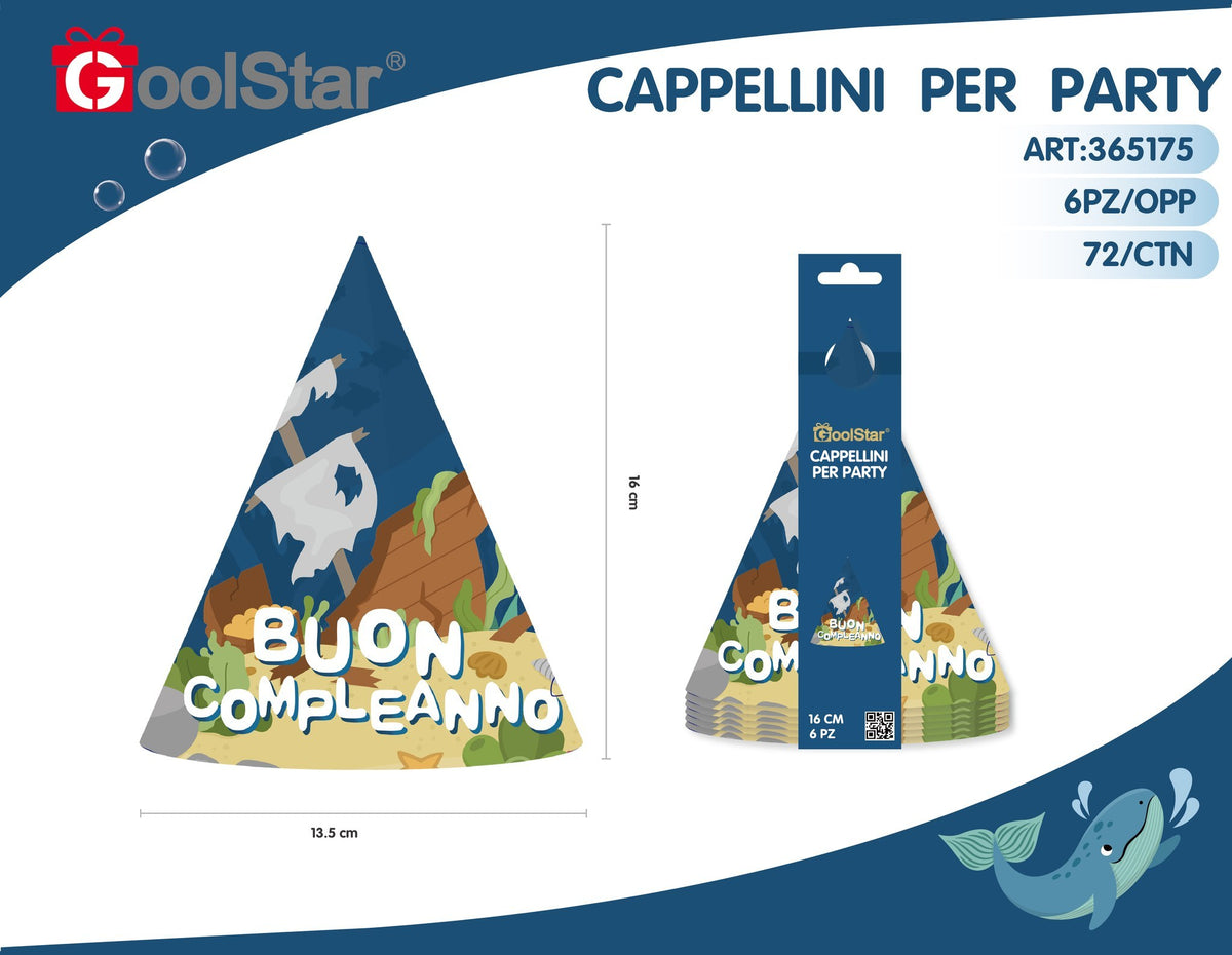 Cappellino di carta marina