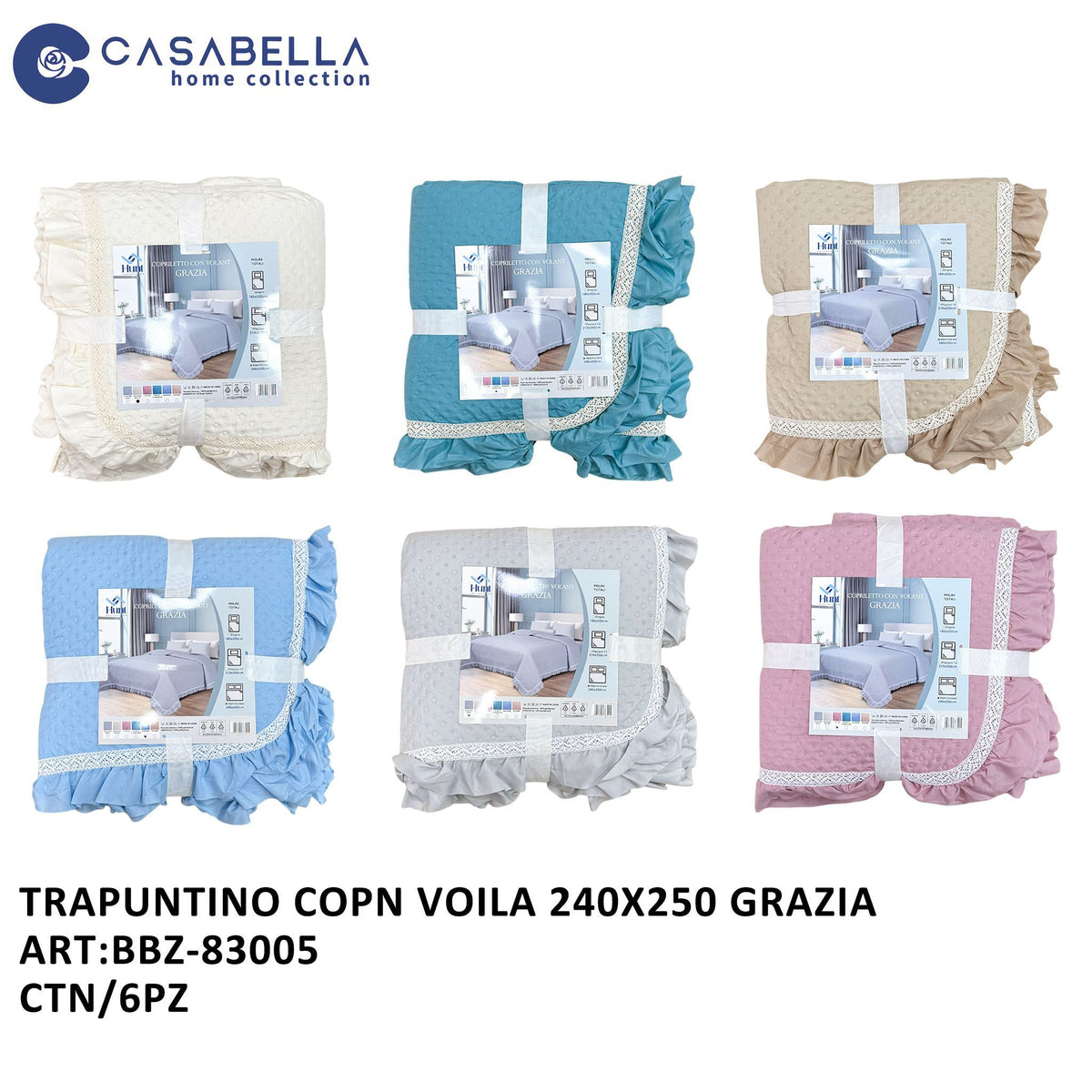 Trapuntino 2P 240X250 Grazia