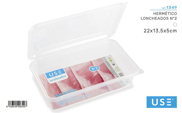 USE CONTENITORE PLASTICA N2 22X13.5X5CM