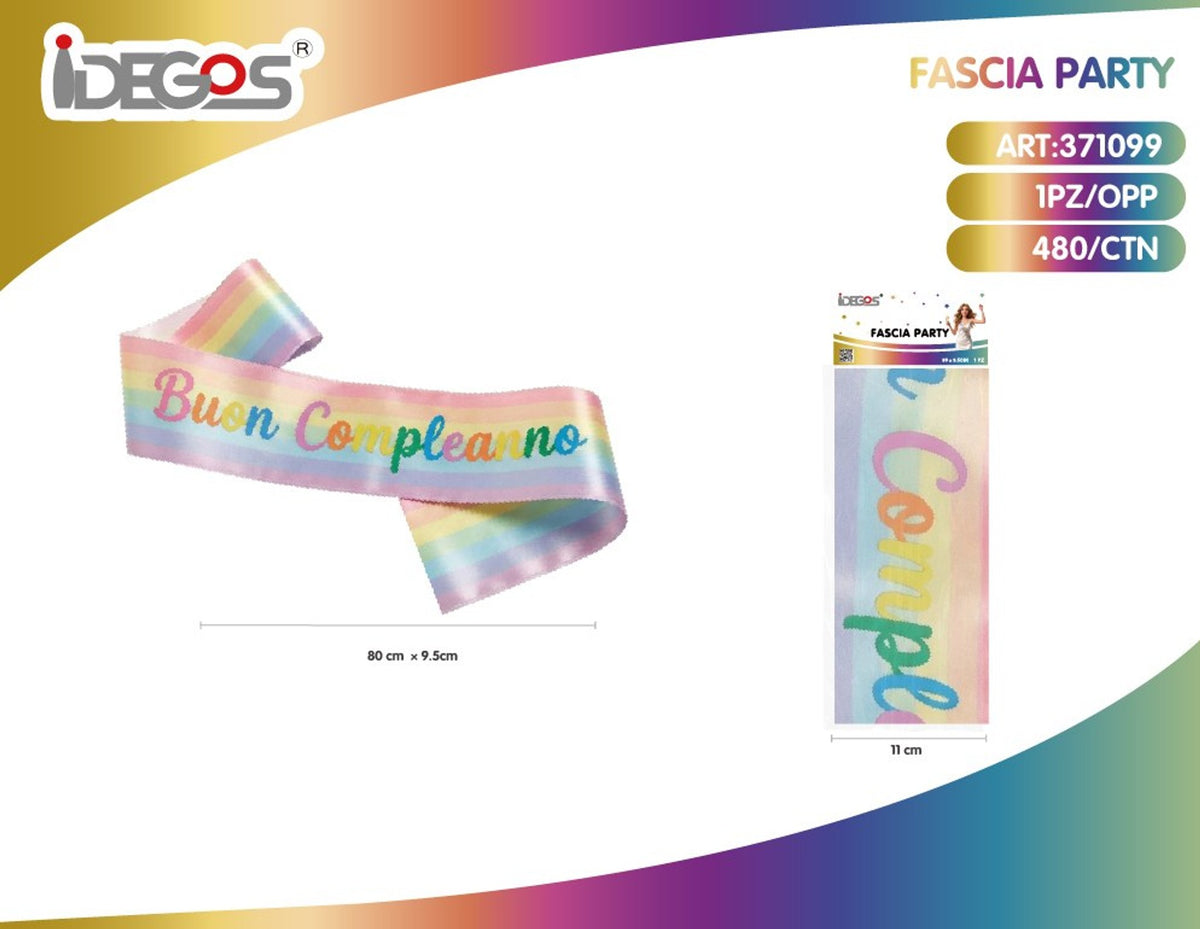 Fascia Buon Compleanno