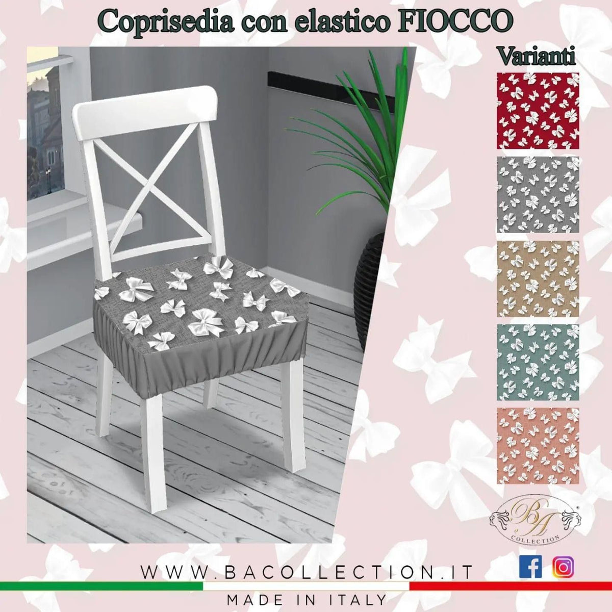 Coprisedia con Elastico 2PZ