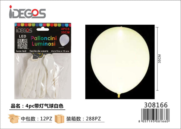 Palloncini luminosi, 4 pezzi