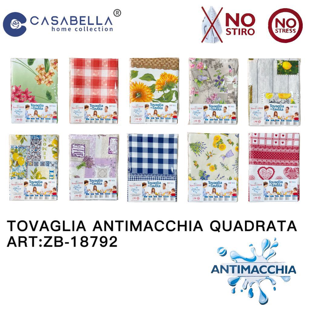 Tovaglia Antimacchia Quadrata