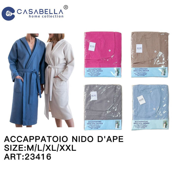 Accappatoio in Nodo D'ape