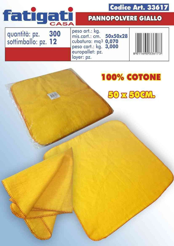 PANNO POLVERE GIALLO