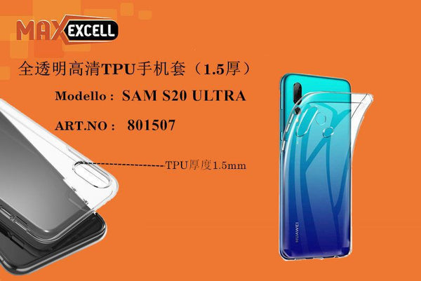 Cover per Samsung Galaxy S20 Ultra — Trasparente
