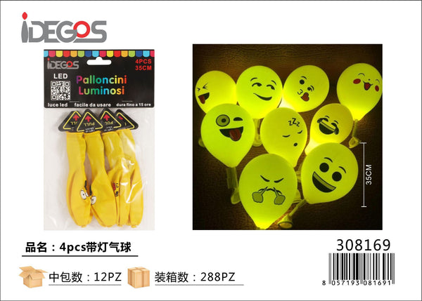 Palloncini luminosi 4pz