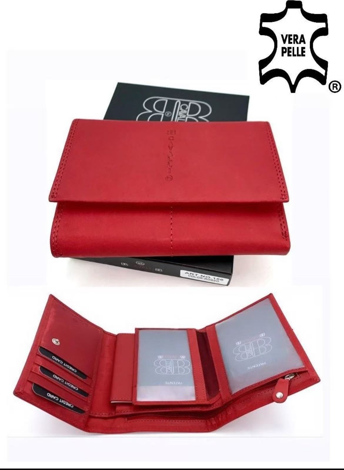 Portafoglio BC156 ROSSO