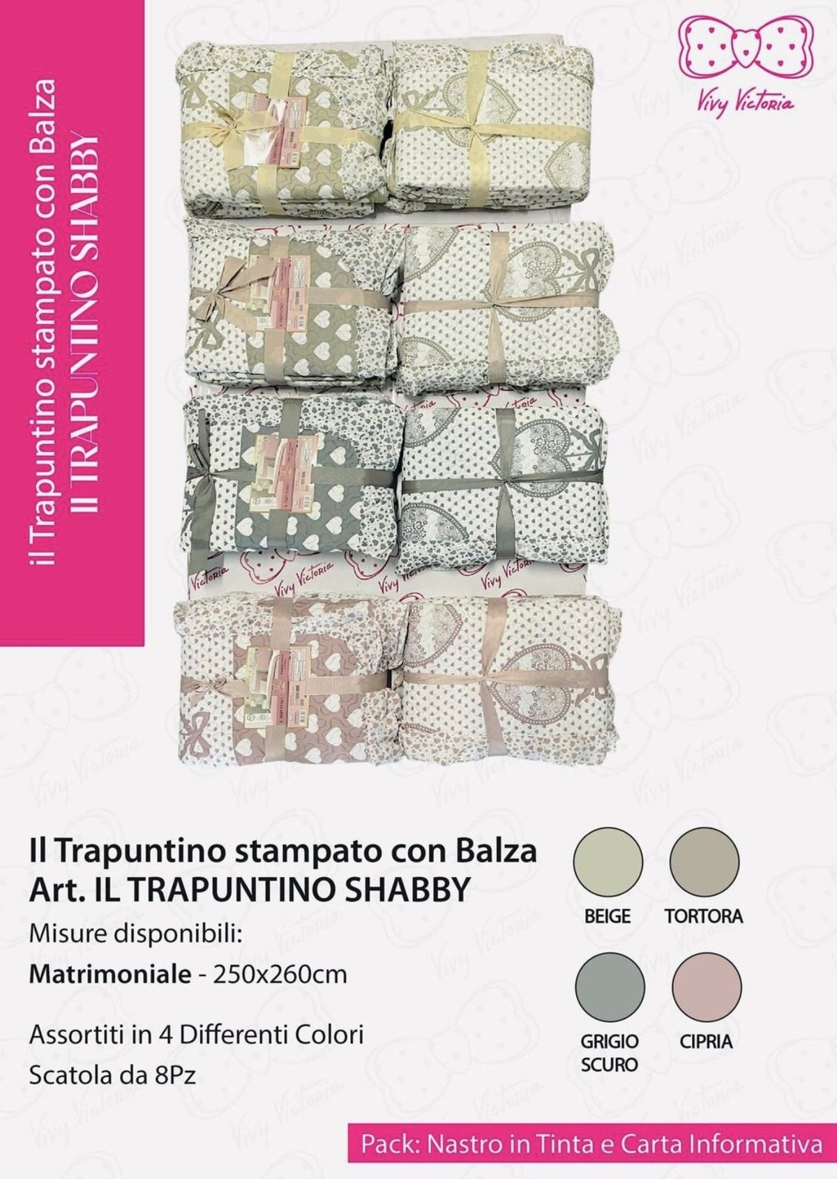 Trapuntino 2P Shabby