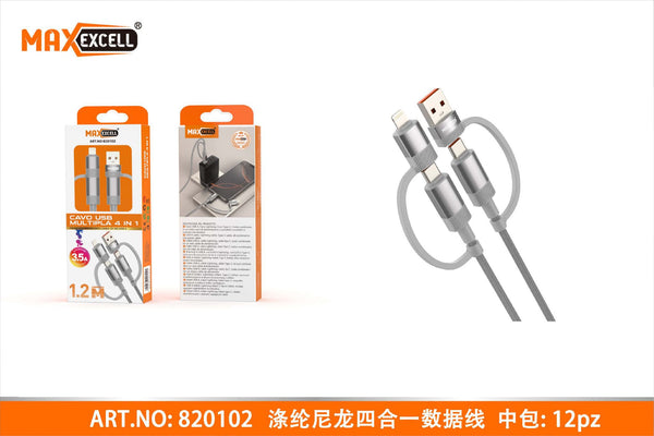 Cavo USB Multipla 4 in 1