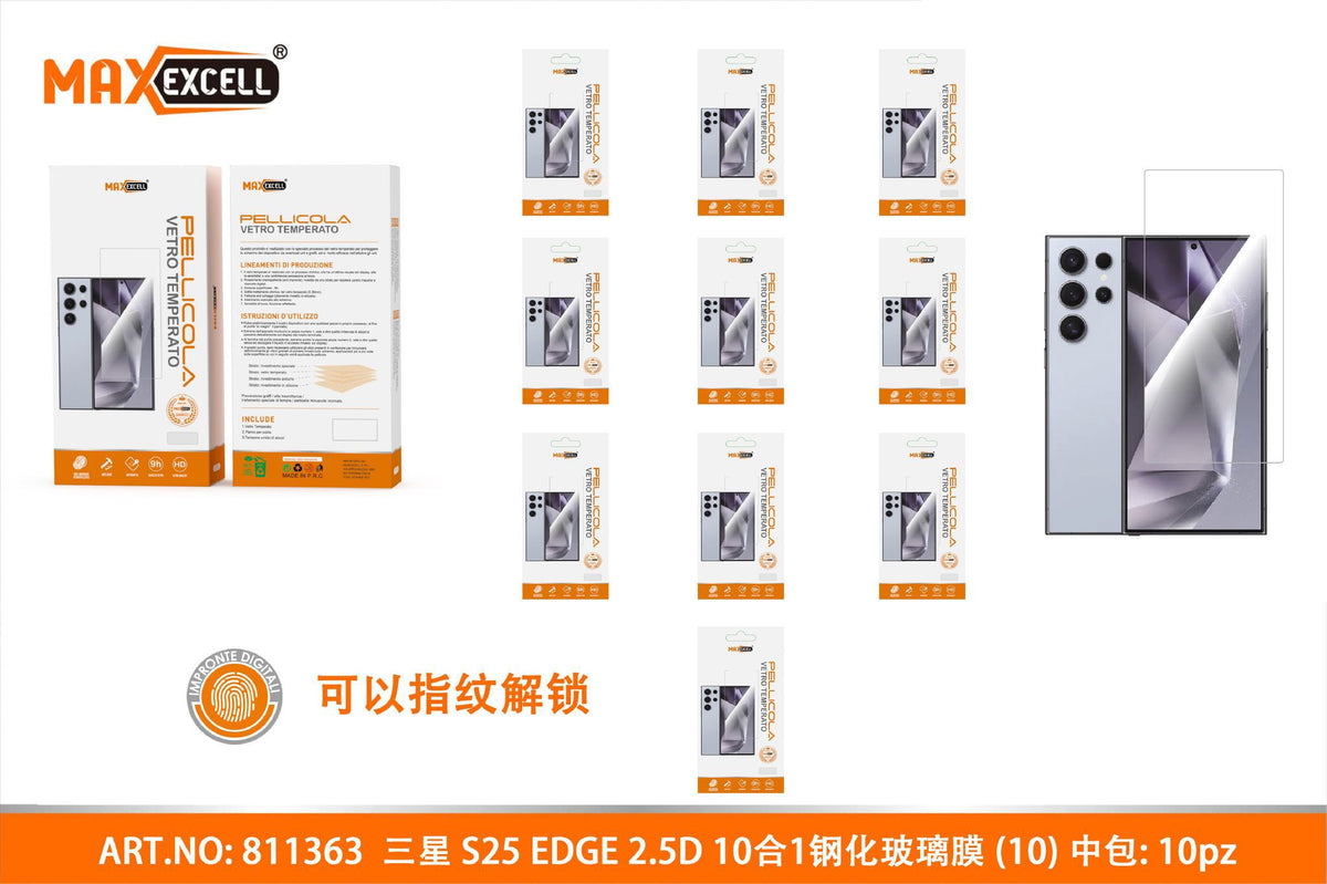 Protezioni schermo per Samsung Galaxy S25 EDGE