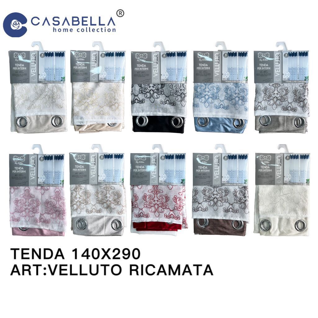 Tenda Ricamata 140X290