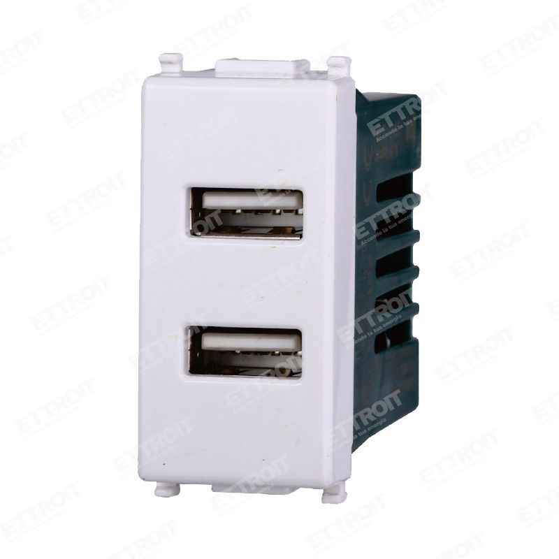 Moduli USB da parete compatibili Plana – EV2402