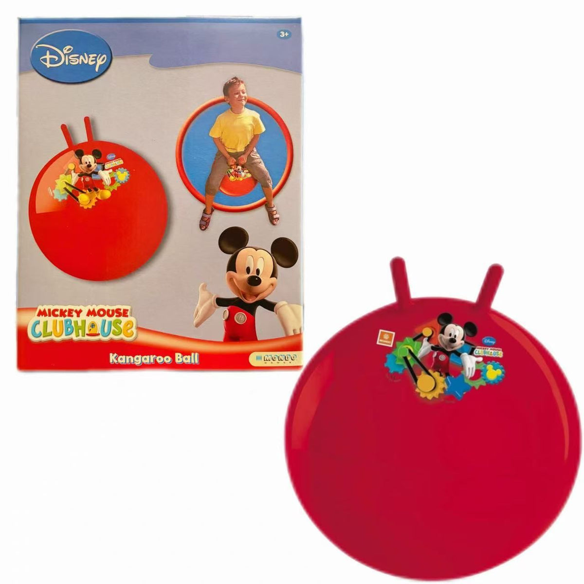 Gioco di movimento per bambini – PALLONE CANGURO MICKEY MOUSE
