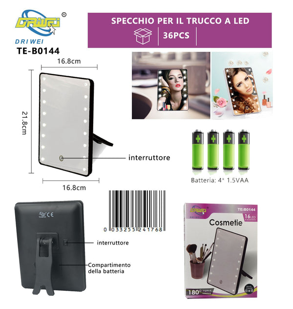 Specchio illuminato