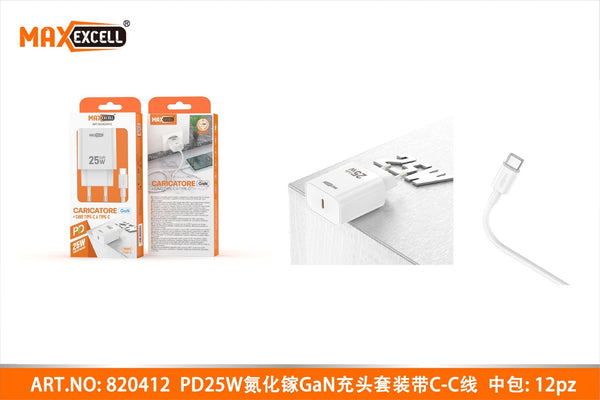 Caricatore PD con Cavo C-C 25W