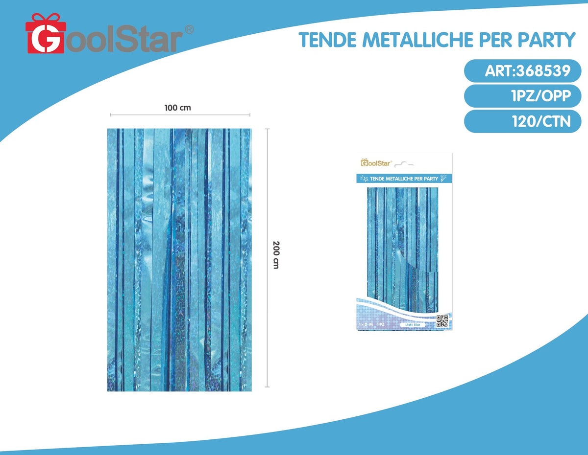 Tenda decorativa a piccoli cerchi