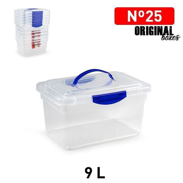 SCATOLA N25 TRASPARENTE 35.5X23.5X20CM