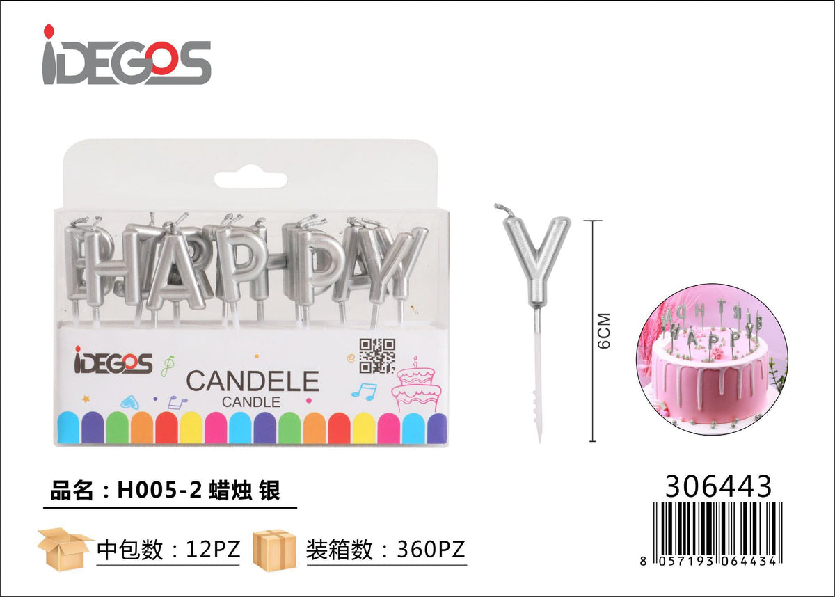 Candele argento
