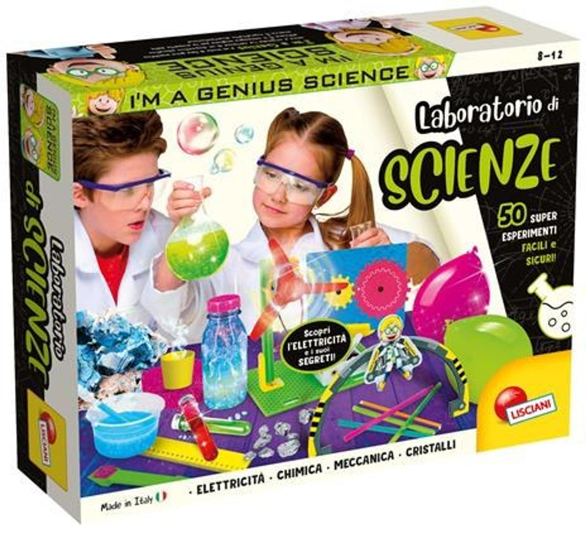 Kit creativo per bambini – IM A GENIUS LABORATORIO DI SCIENZE 100248