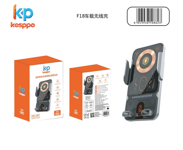 F18 supporto per ricarica wireless per auto