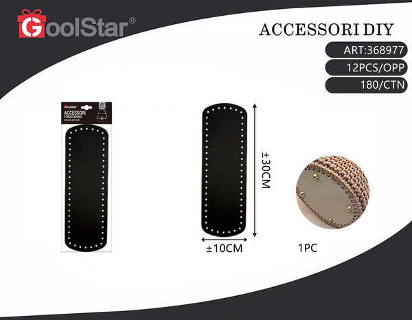 Fondo per borsa GoolStar 30 × 10 cm, dieci colori
