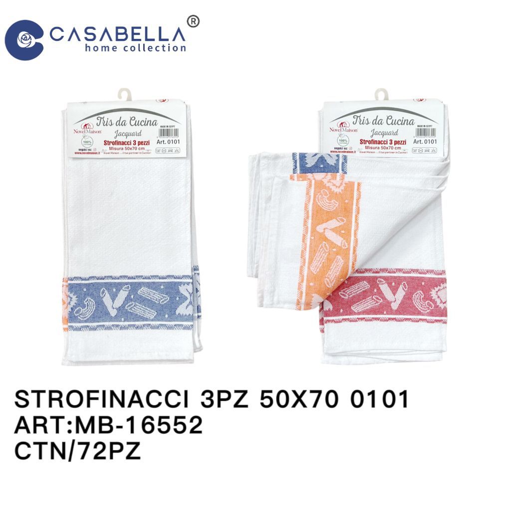 Strofinacci 3PZ 50X70