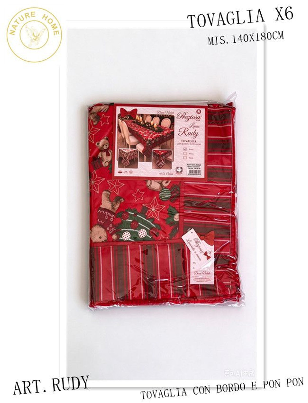 TOVAGLIA NATALE ART.RUDY