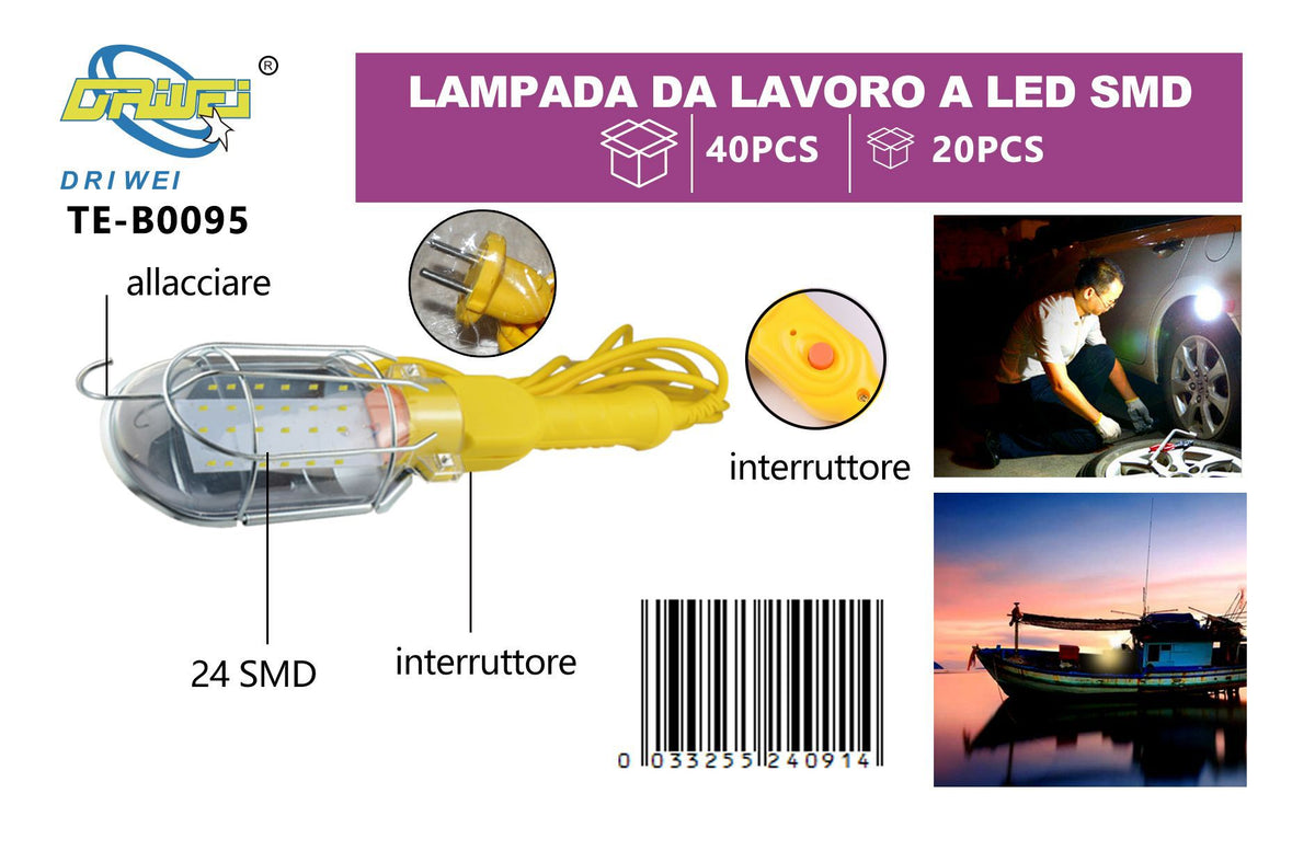 Lampada da lavoro
