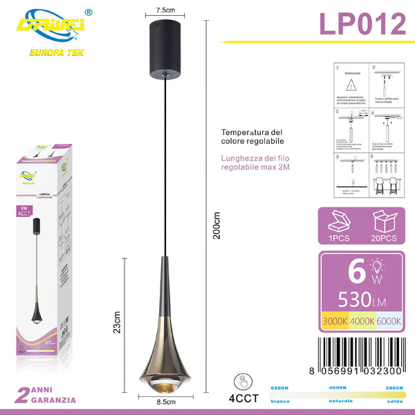 Lampada a sospensione