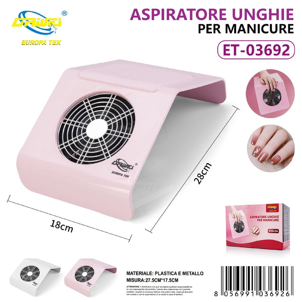 Aspiratore per manicure