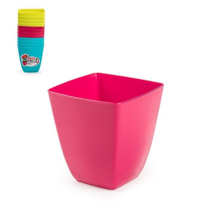VASO QUADRO 13.5X13.5X14.5CM